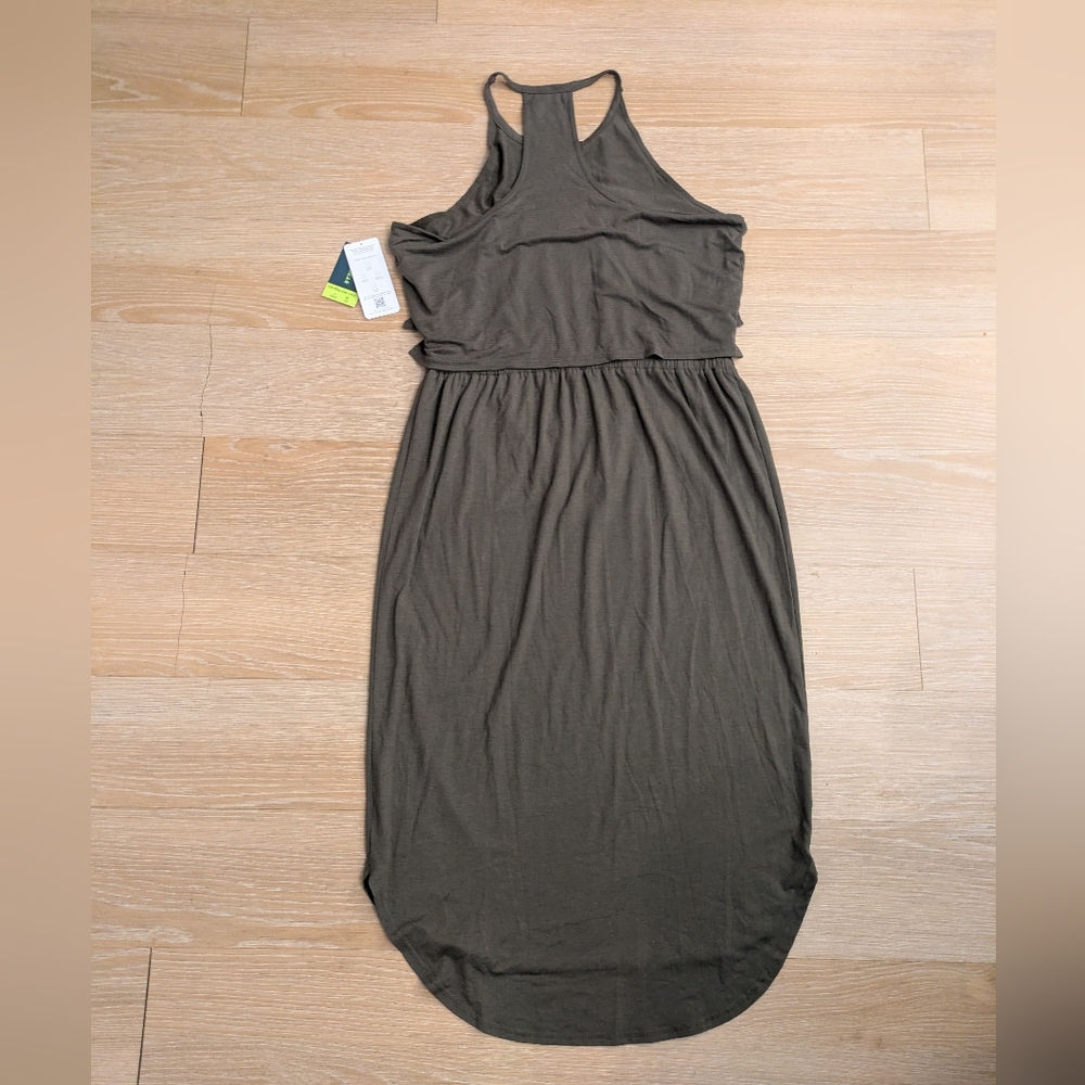 Tek Gear Forest Green Midi Dress - Picture 13 of 16